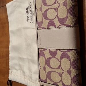 Coach Wallet and dust cover